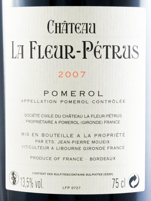 2007 Château La Fleur-Pétrus Pomerol tinto