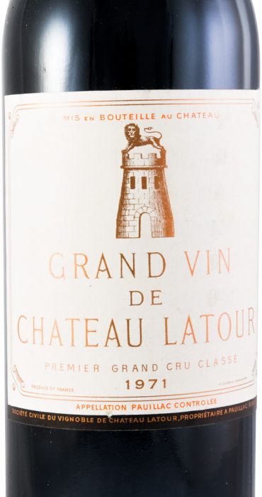 1971 Château Latour Pauillac red