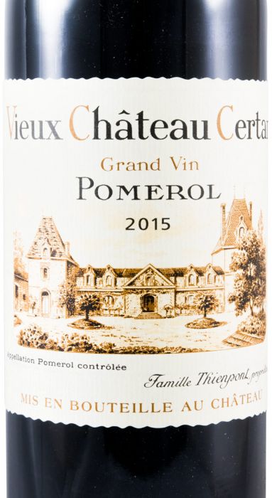 2015 Vieux Château Certan Pomerol red