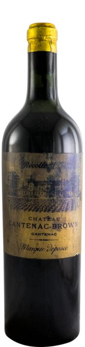 1934 Château Cantenac Brown Margaux tinto