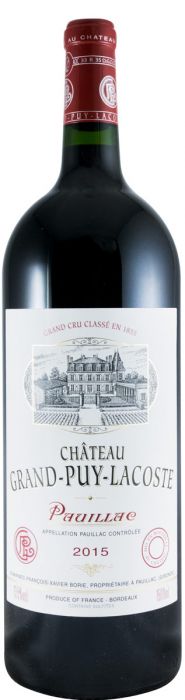 2015 Château Grand-Puy-Lacoste Pauillac tinto 1,5L