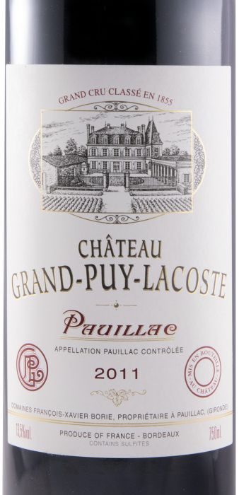 2011 Château Grand-Puy-Lacoste Pauillac red