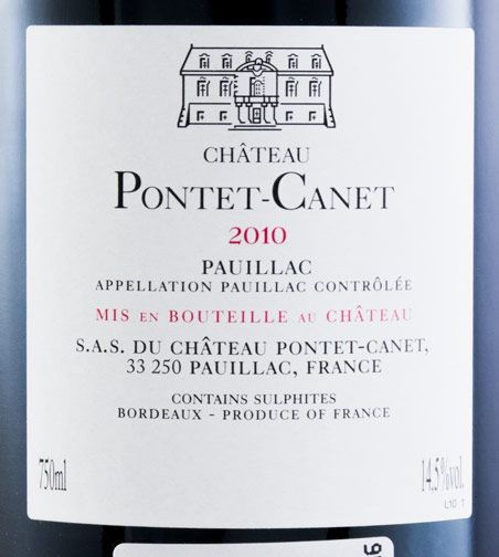 2010 Château Pontet-Canet Pauillac tinto