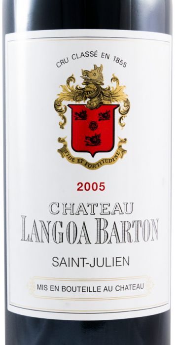 2005 Château Langoa Barton Saint-Julien tinto