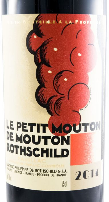 2014 Le Petit Mouton de Mouton Rothschild Pauillac tinto
