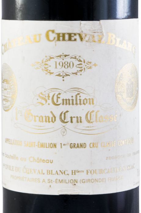 1980 Château Cheval Blanc Saint-Émilion tinto