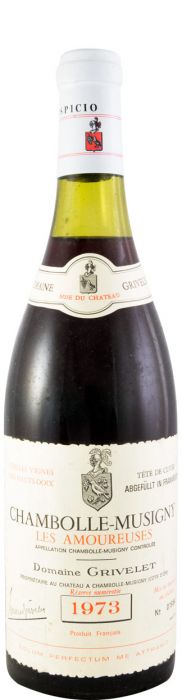 1973 Domaine Grivelet Les Amoureuses Chambolle-Musigny red