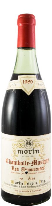 1980 Morin Père & Fils Les Amoureuses Chambolle-Musigny red