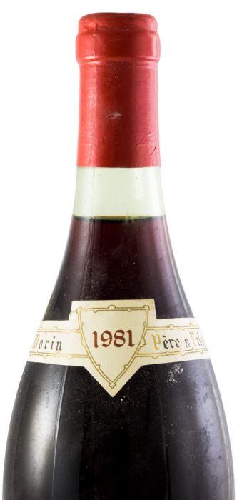1981 Morin Père & Fils Les Amoureuses Chambolle-Musigny red