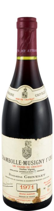 1971 Domaine Grivelet Chambolle-Musigny red