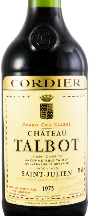 1975 Château Talbot Saint-Julien tinto