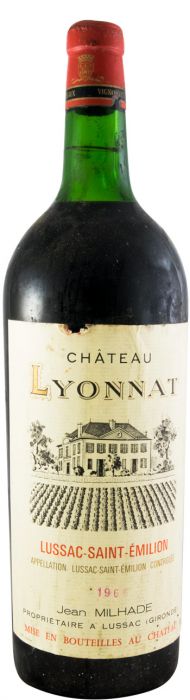 1966 Château Lyonnat Saint-Émilion red 1,5L