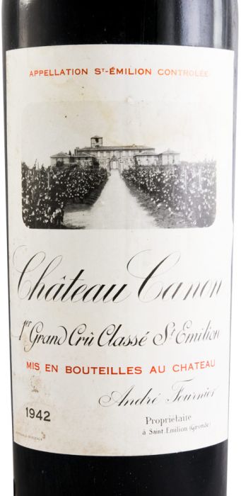1942 Château Canon Saint-Émilion red