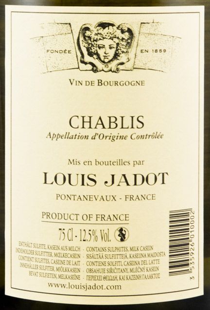 2015 Domaine Louis Jadot Chablis branco