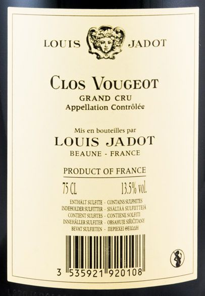2011 Domaine Louis Jadot Clos de Vougeot Premier Cru tinto