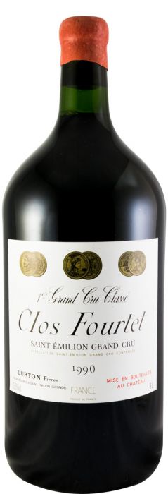 1990 Château Clos Fourtet Saint-Émilion tinto 3L