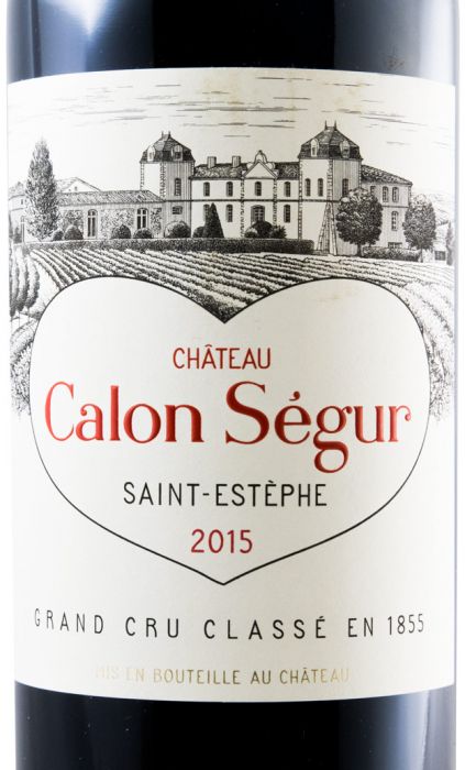 2015 Château Calon-Ségur Saint-Estèphe tinto