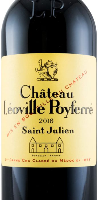 2016 Château Léoville Poyferré Saint-Julien tinto