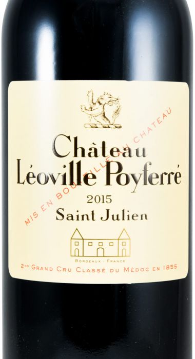 2015 Château Léoville-Poyferré Saint-Julien tinto 1,5L