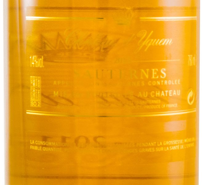 2011 Château d'Yquem Sauternes branco