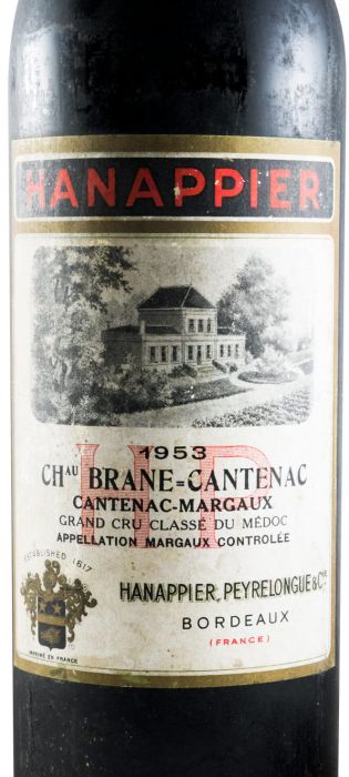 1953 Château Brane-Cantenac Hanappier tinto