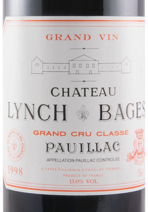 1998 Château Lynch-Bages Pauillac red
