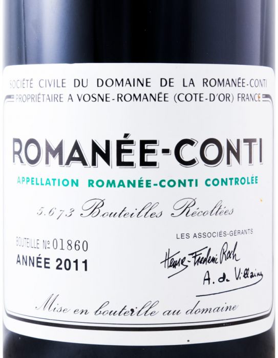 2011 Domaine de la Romanée-Conti tinto