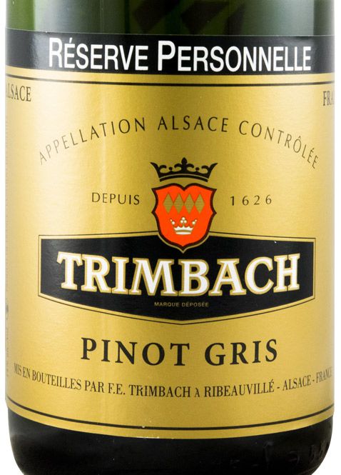 2012 Maison Trimbach Reserve Personnel Pinot Gris Alsace branco