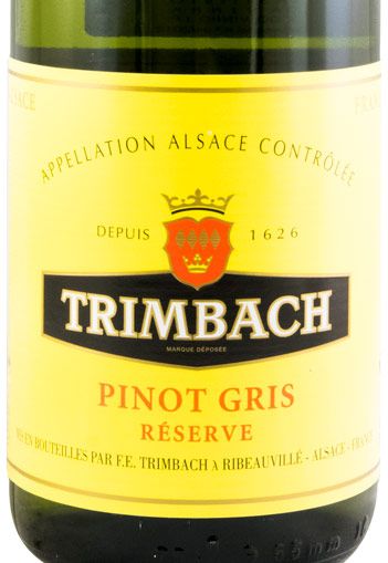 2014 Maison Trimbach Pinot Gris Reserva Alsace branco