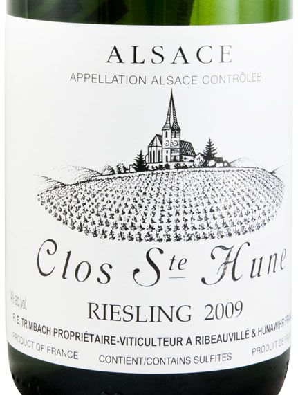 2009 Maison Trimbach Clos Ste Hune Riesling Alsace branco