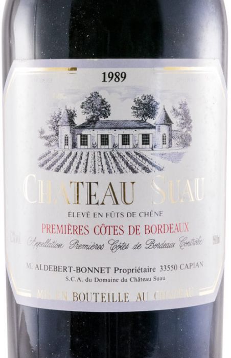1989 Château Suau Sauternes branco 1,5L