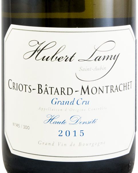 2015 Domaine Hubert Lamy Haute Densité Criots-Bâtard-Montrachet branco