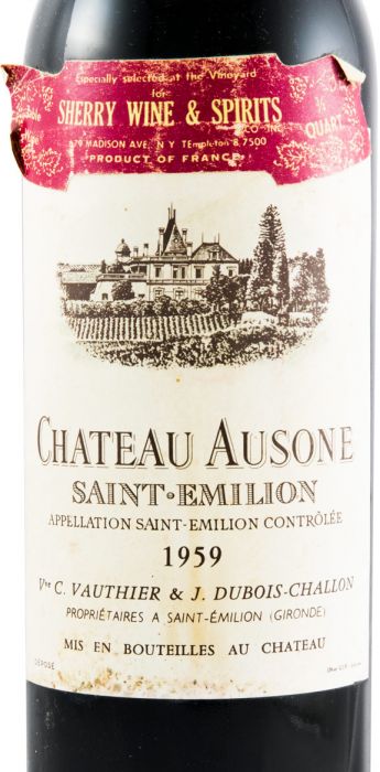 1959 Château Ausone Saint-Émilion red