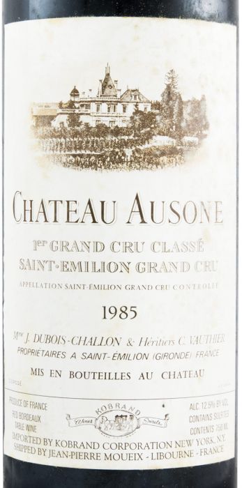 1985 Château Ausone Saint-Émilion red