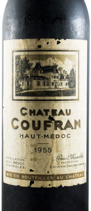 1955 Château Coufran Haut-Medoc tinto