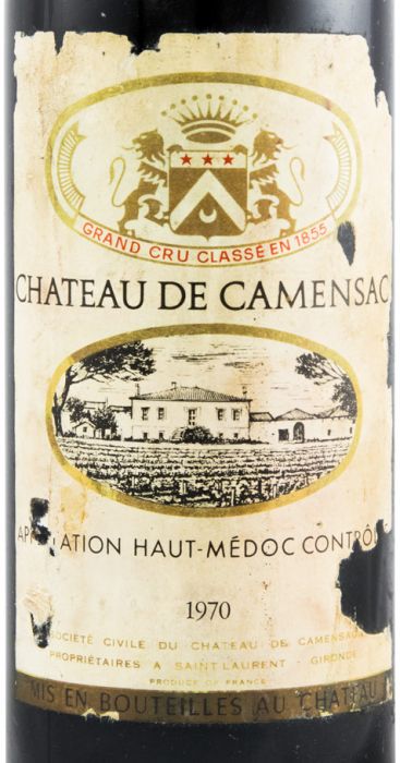 1970 Château de Camensac Haut-Medoc red 37.5cl