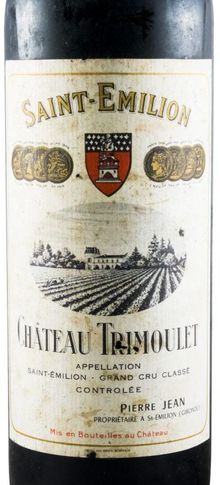1958 Château Trimoulet Saint-Émilion tinto