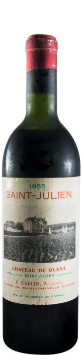 1955 Château Du Glana Saint-Julien Beychevelle tinto