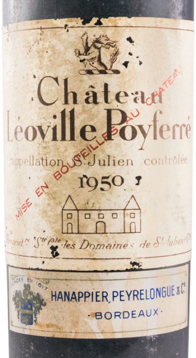 1950 Château Léoville Poyferré Saint-Julien tinto