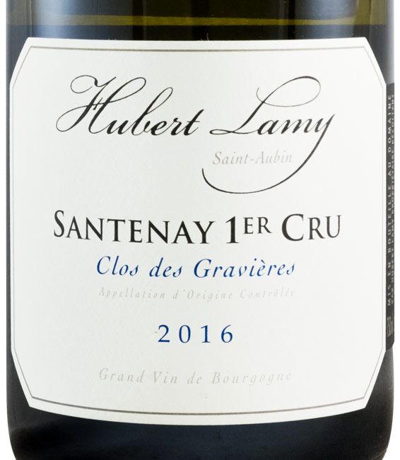 2016 Domaine Hubert Lamy Clos de Gravieres Santenay branco