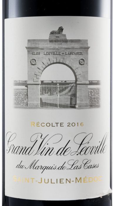 2016 Château Léoville Las Cases Grand Vin de Leoville du Marquis de Las Cases Saint-Julien tinto