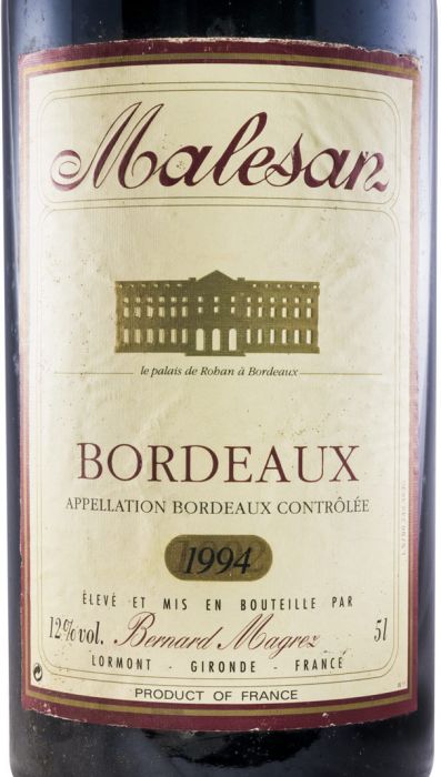 1995 Malesan Bordeaux red 5L
