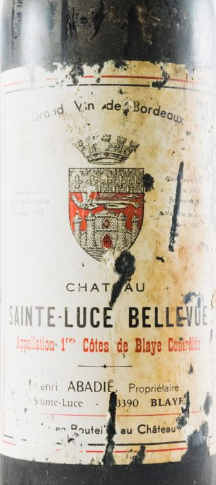 1966 Château Sainte-Luce Bellevue red