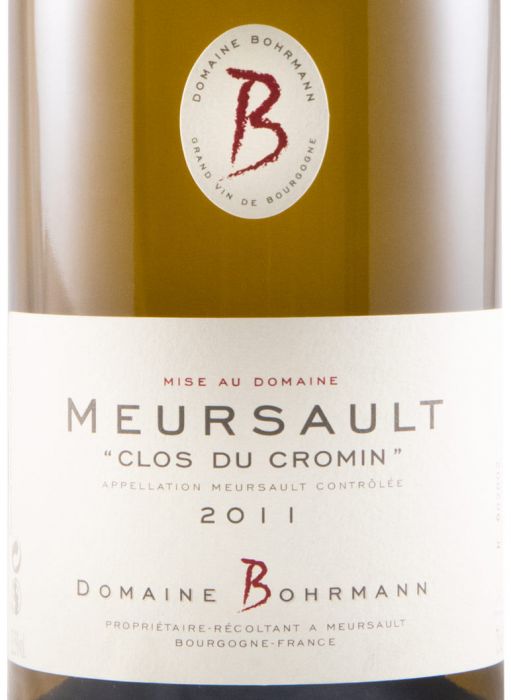 2011 Domaine Bohrmann Clos du Cromin Meursault branco