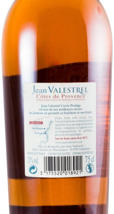 2011 Jean Valestrel Cuvée Prestige Côtes de Provence rosé