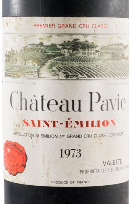 1973 Château Pavie Saint-Émilion red