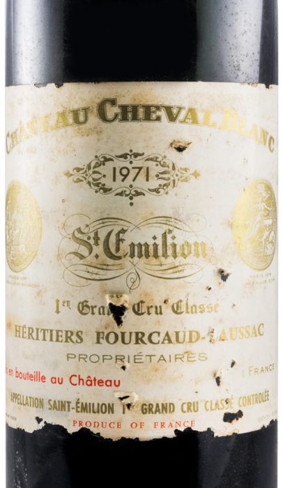 1971 Château Cheval Blanc Saint-Émilion red
