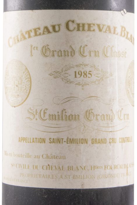 1985 Château Cheval Blanc Saint-Émilion red