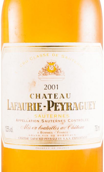 2001 Château Lafaurie-Peyraguey branco