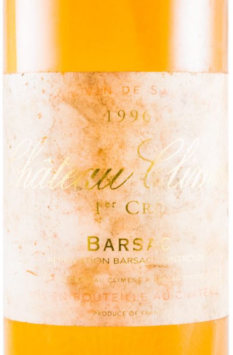 1996 Château Climens Barsac Sauternes branco